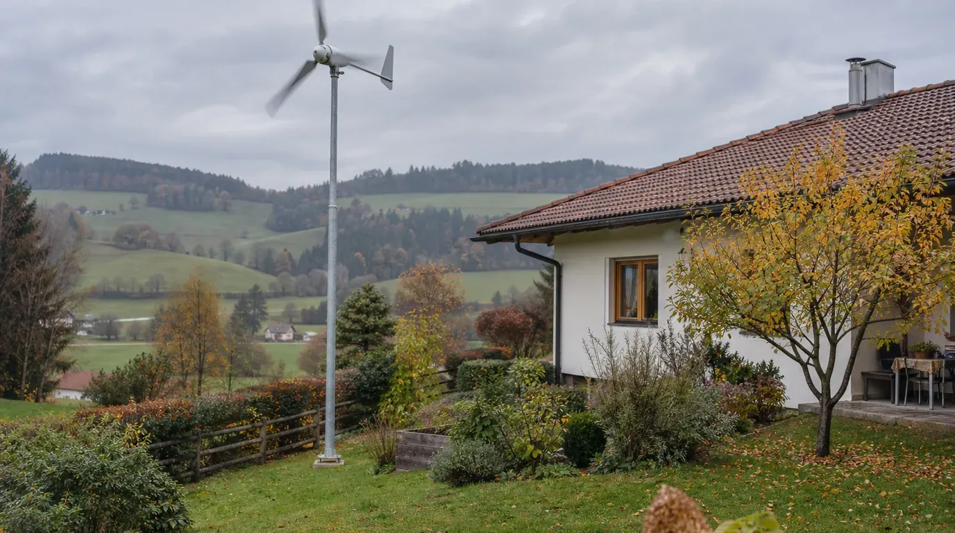 Kleinwindkraftanlage für zu Hause: Was sie kostet und wirklich liefert